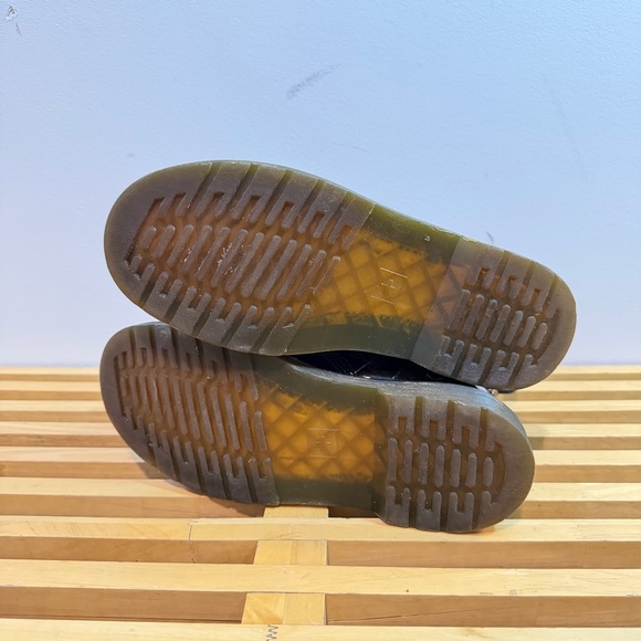 Dr. Martens 1460 Y Originals Patent Leather Boots Side Zipper Women’s Size 7 NEW - Picture 8 of 9